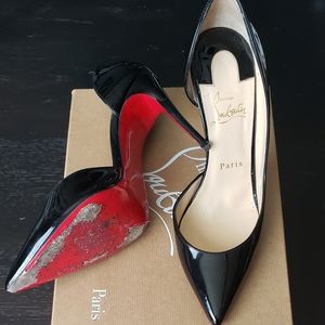 Christian Louboutin Paris Iriza 100 Patent 38 Used